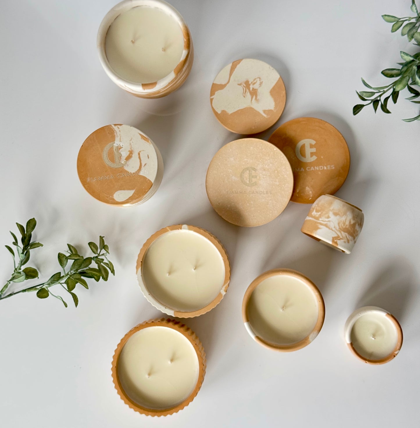 Concrete - Peach Mouse/white (8oz)