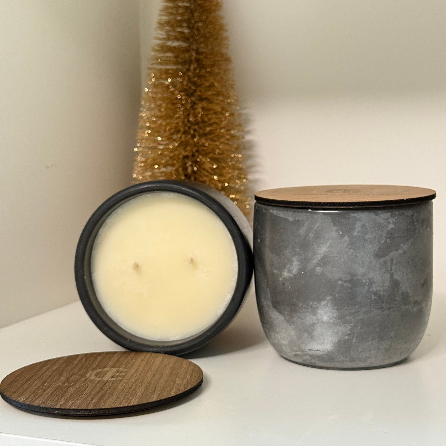 Concrete Candle - Smoke (13oz)
