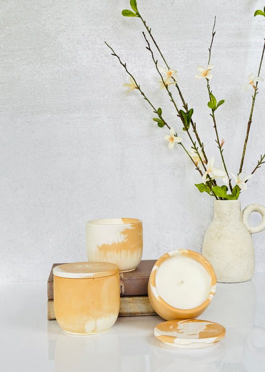 Concrete - Peach Mousse/white (13oz)