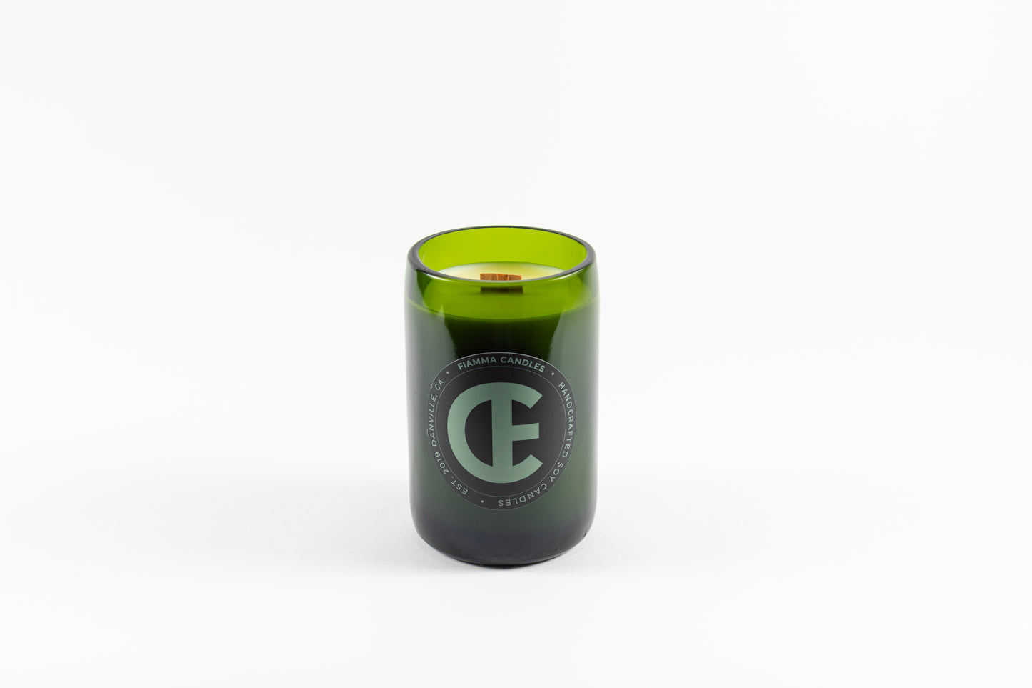 Fiamma Repurposed Bottle Candle 16oz