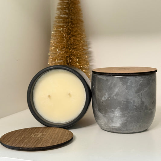 Concrete Candle - Smoke (13oz)