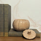 Concrete Pumpkin Candle