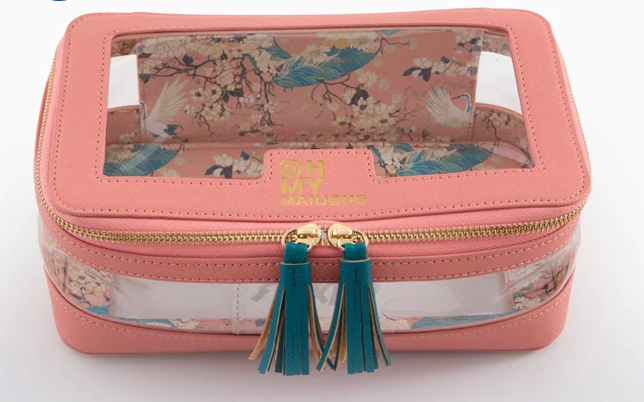Coral Tile Storage Bag