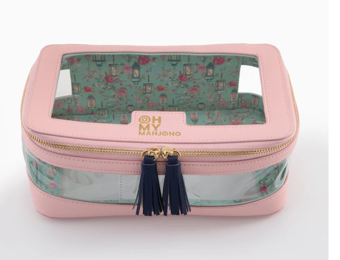 Light Pink Tile Storage Bag
