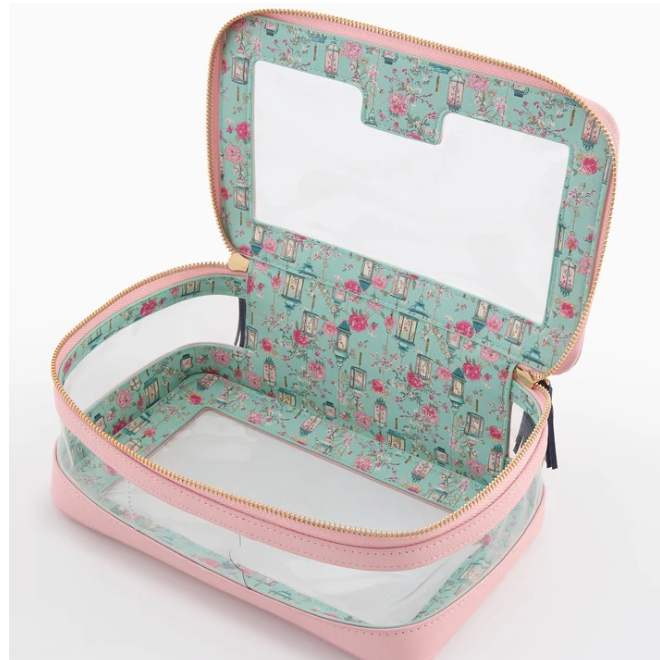 Light Pink Tile Storage Bag
